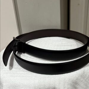 Classic Men’s Perry Ellis Black Leather Belt
